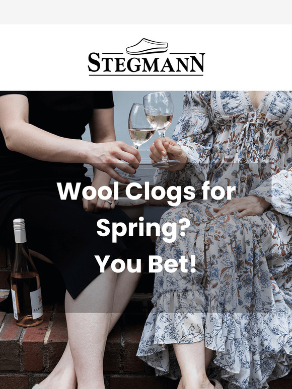 Wool Clogs for Spring🌸?