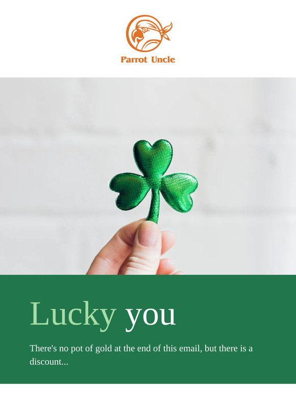 Lucky you | 10% off enter order