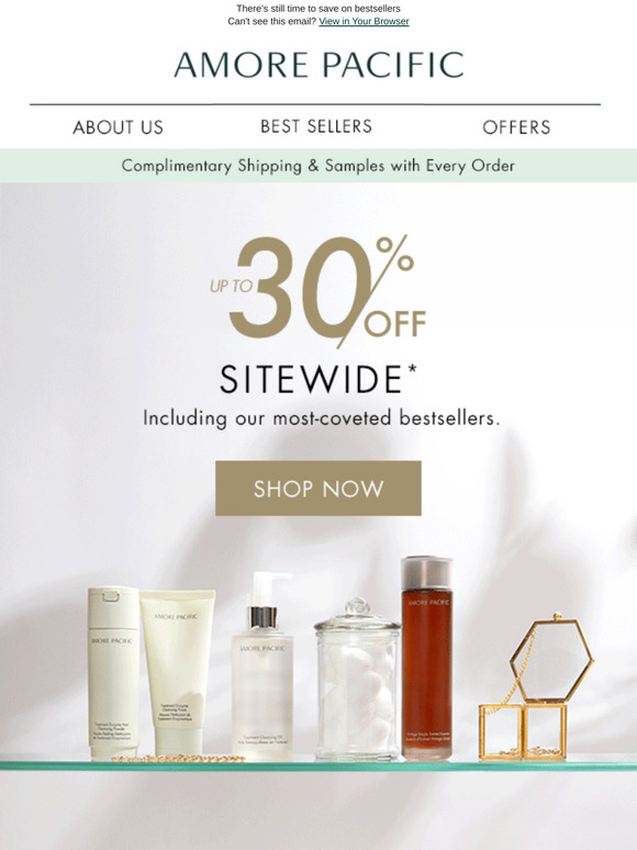 Up To 30% Off Sitewide