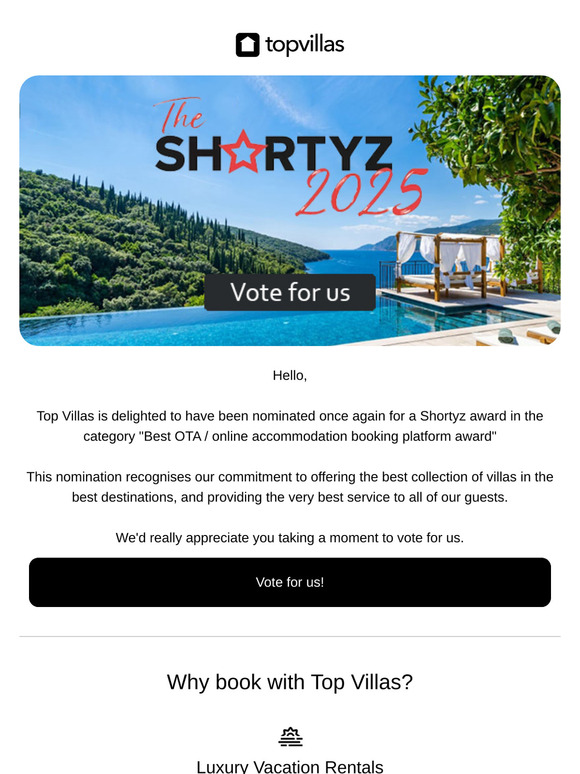 We'd love to get your vote!