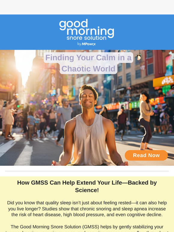 Finding Your Calm in a Chaotic World,