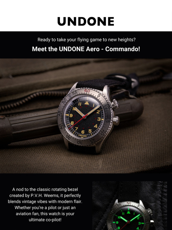 Meet Your New Co-Pilot: UNDONE Aero - Commando!