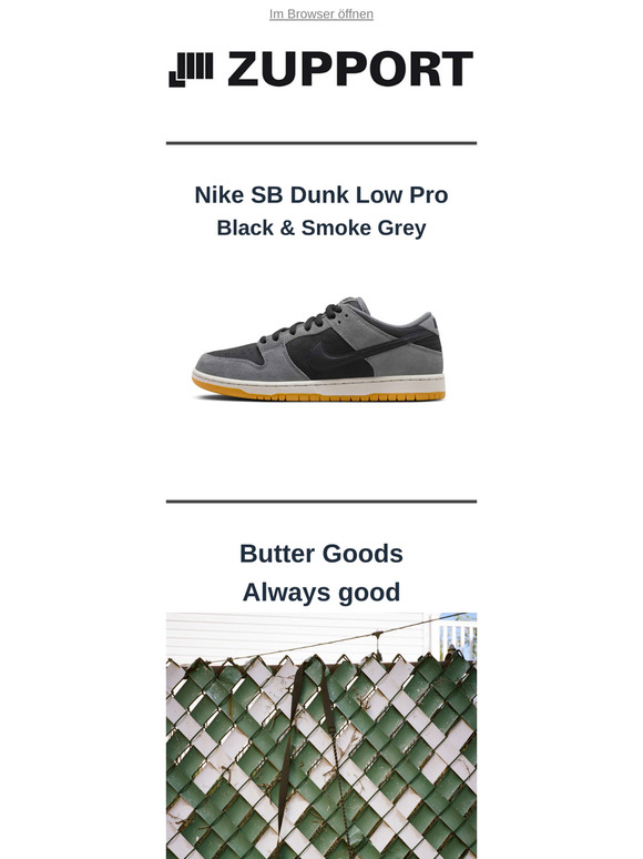 ✅ NIKE SB DUNK RESTOCK + BUTTER GOODS + GRAMICCI & more