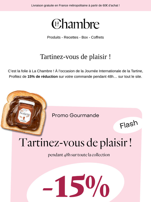 C'est la journée internationale de la tartine 🍞