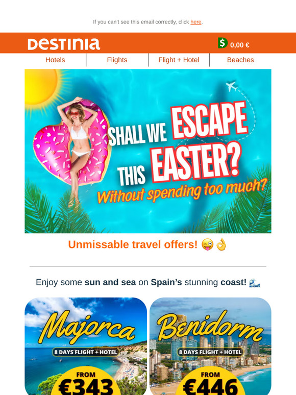 Easter is coming… Secure these amazing deals today!
