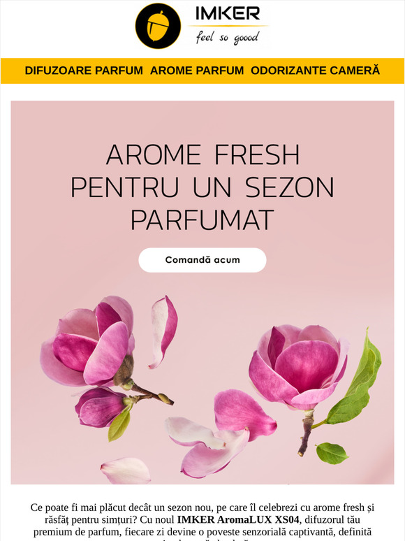 Celebrează primăvara cu arome fresh 🌷