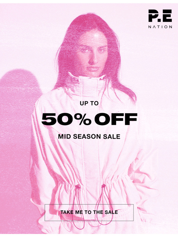 UP TO 50% OFF | MID SEASON SALE STARTS NOW