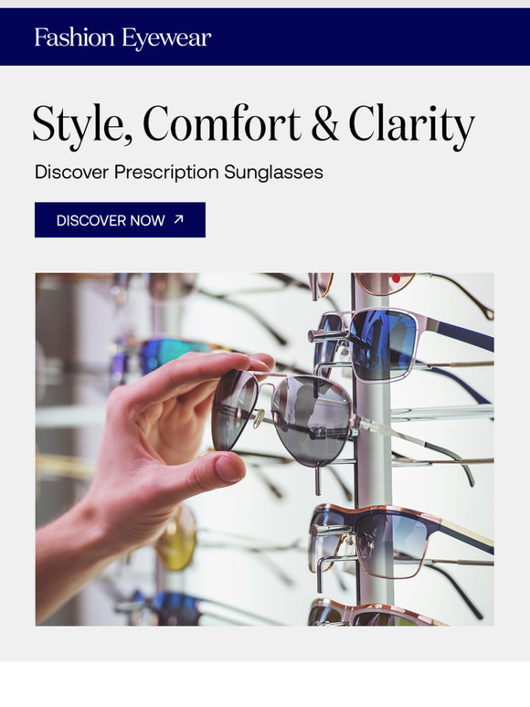 See Clearly in the Sun – Prescription Sunglasses for Spring ☀️