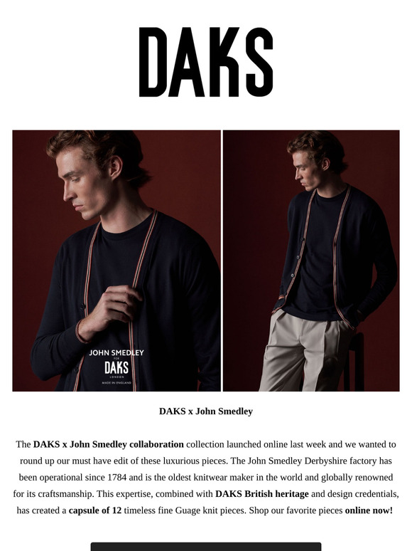 DAKS x John Smedley: DAKS Edit