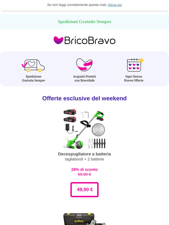 Nuovo weekend di offerte