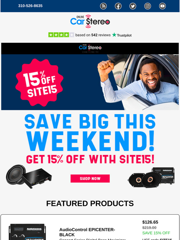 Save BIG This Weekend 🔥 Use SITE15 & Grab 15% OFF Before It’s Too Late! ⏳ Limited Time Only!