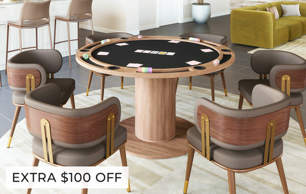 2-in-1 Dining & Gaming Table