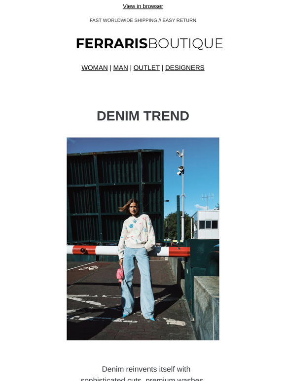 Spring Summer 2025 Denim: the trends you can't miss! 👖✨