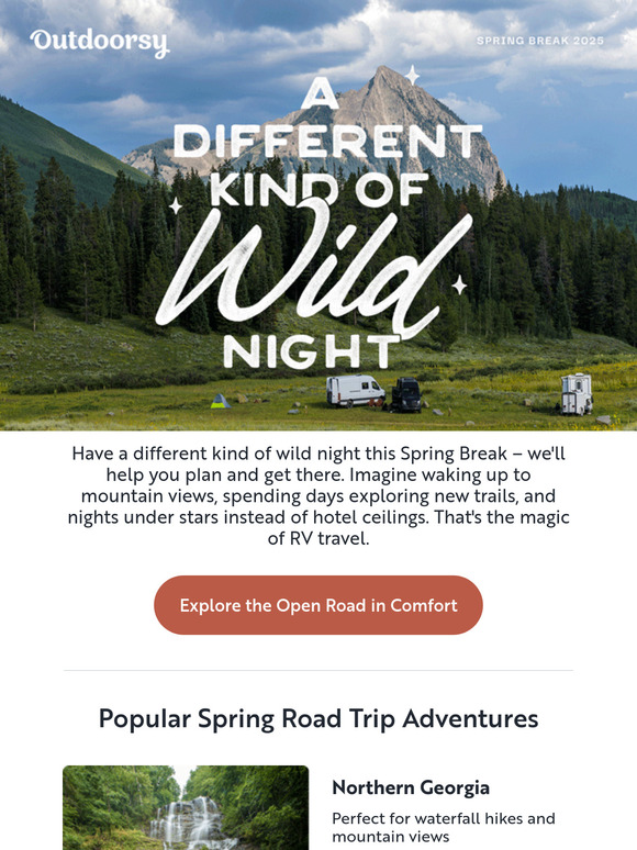 Your Wild Spring Break Itinerary