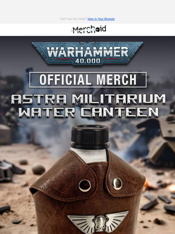 Astra Militarum Water Canteen