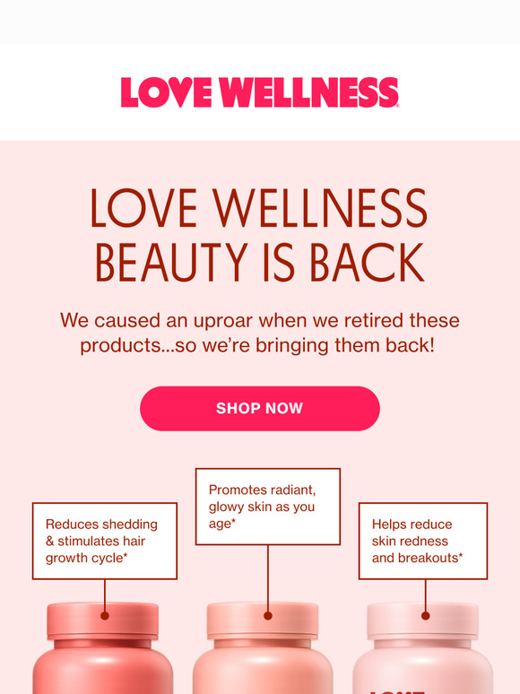 NEW: Beauty is officially BACK! ✨
