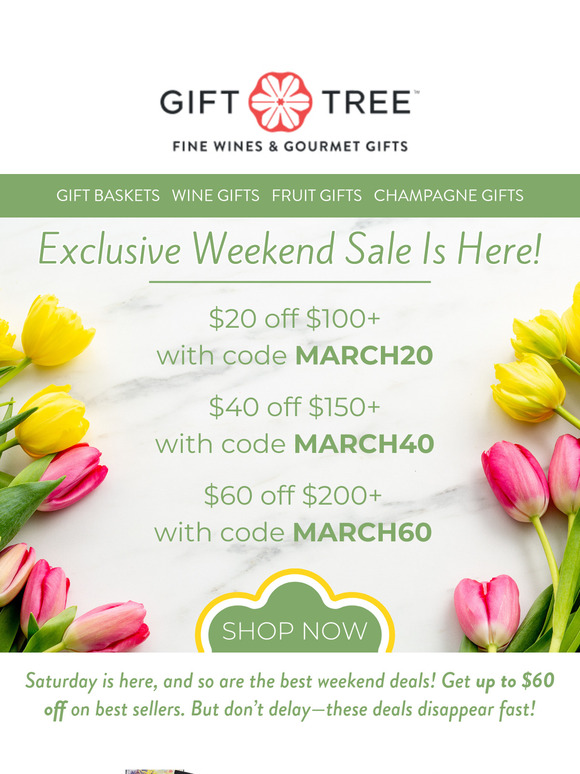 Your Weekend Just Got Better! $60 OFF + Gifts on Sale!