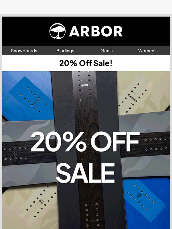 20% Off Sale!