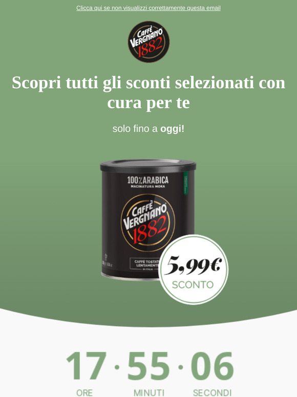 🌟 I nuovi sconti sui prodotti di Caffè Vergnano ☕