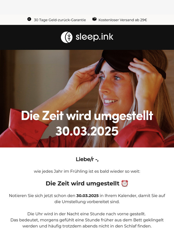 Bald ist wieder Zeitumstellung ⏰