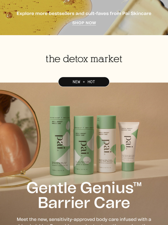 NEW PAI: Gentle Genius™ Barrier Care 🧘‍♀️