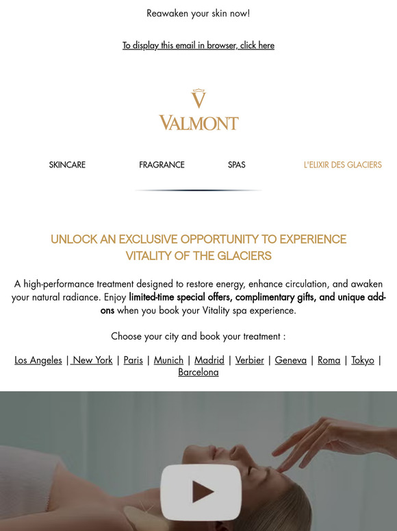 Exclusive Spa offers - limited time only