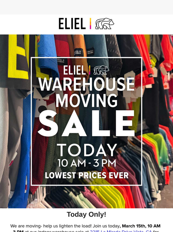 🏷️ Don't Miss Our Moving Sale Today!