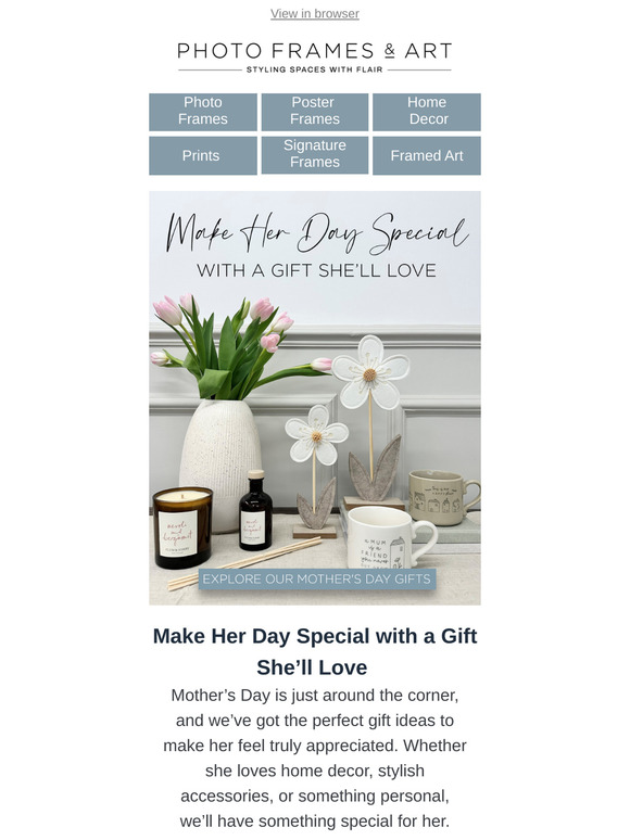 Find the Perfect Mother’s Day Gift – Thoughtful & Stylish Ideas!