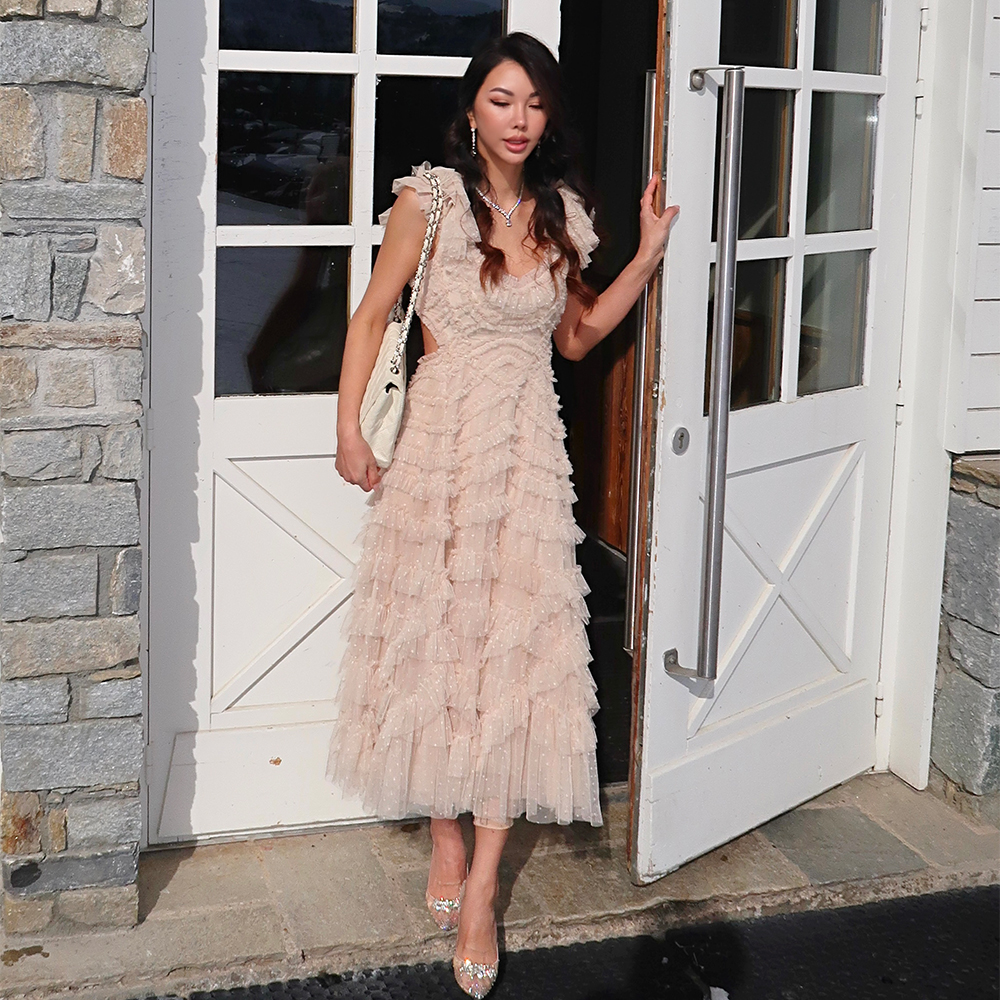 Lola Backless Ballerina Dress