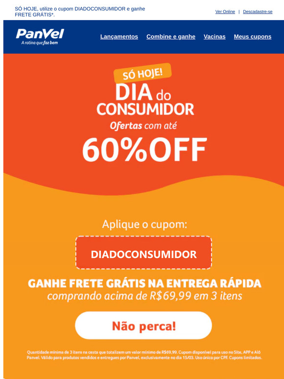 🤩 Dia do Consumidor 🤩