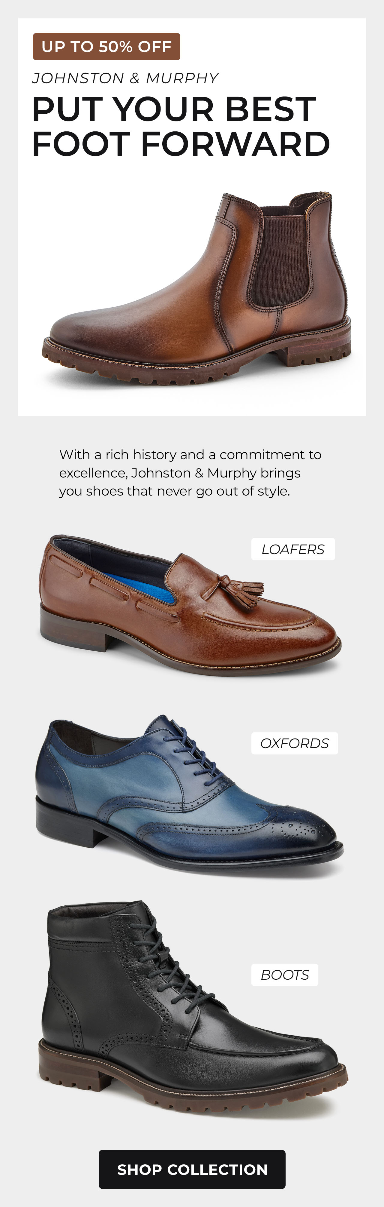 Johnston & Murphy Footwear