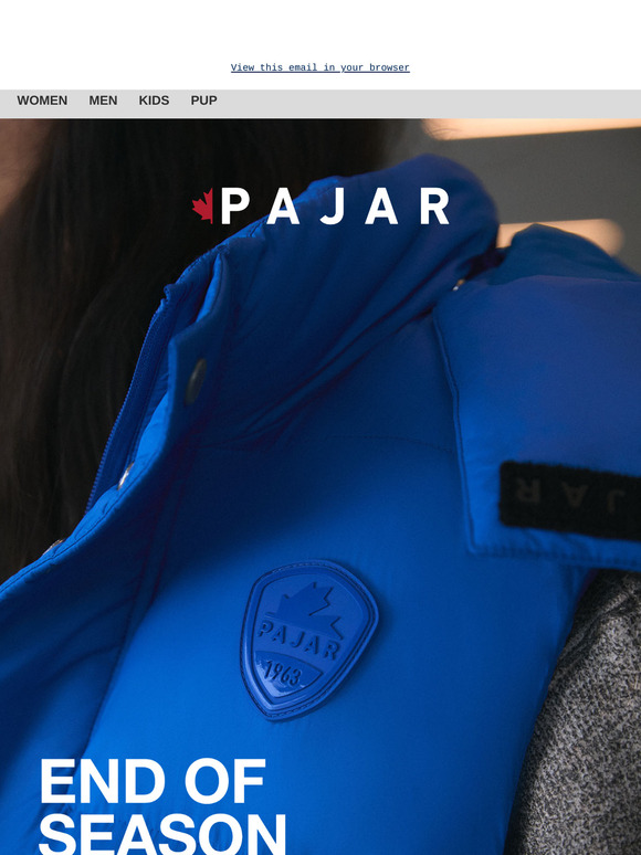 50% off outerwear—limited time