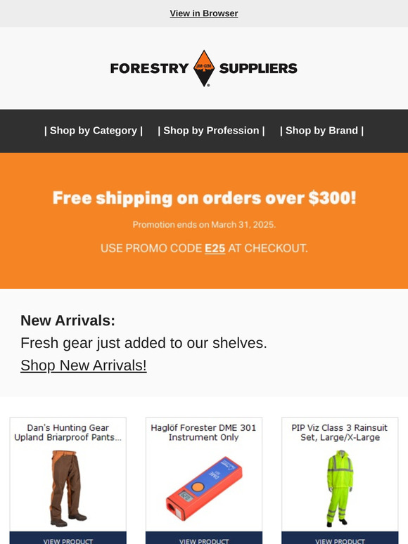 Free shipping on orders over $300! Exclusions apply.