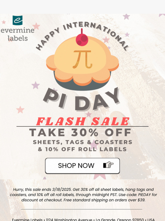 Deals are still rolling! 🥧 Sweet Pi Day Savings