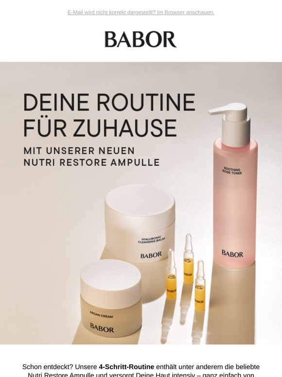 Hast Du unsere Nutri Restore Routine schon entdeckt?