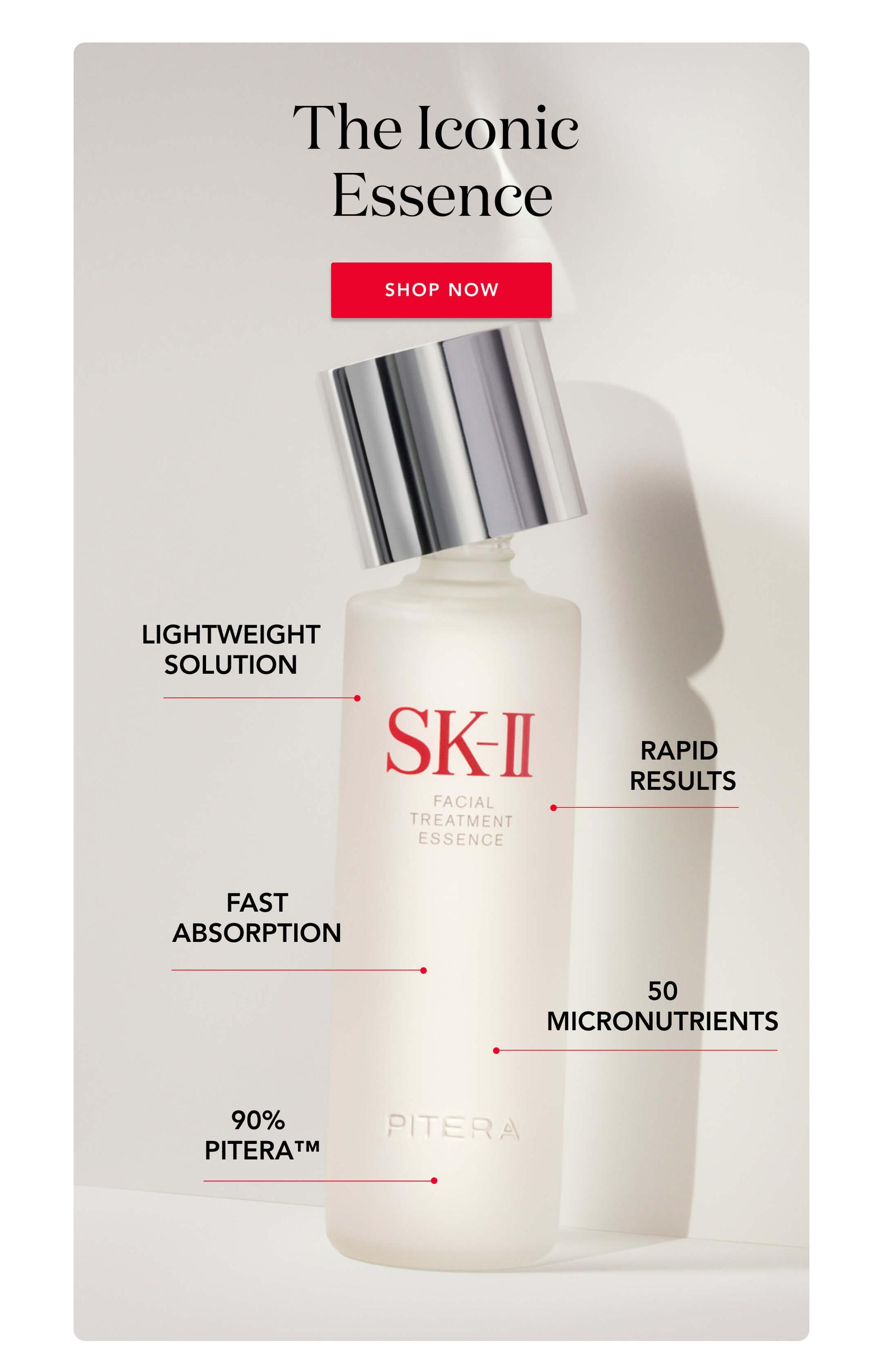 The Iconic Essence - Lightweight Solution - Rapid Results - Fast Absorption - 50 Micronutrients - 90% PITERA™️