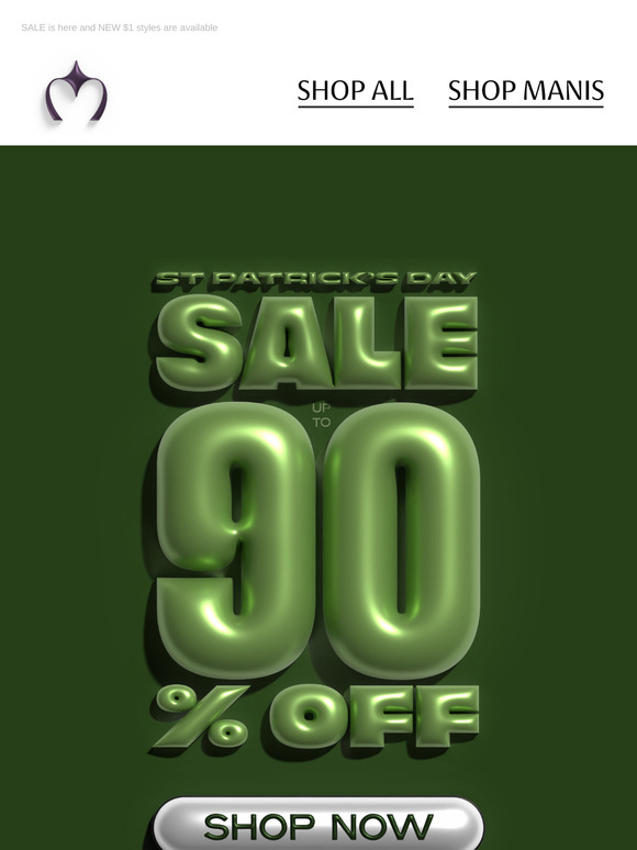 St Patrick's Day SALE