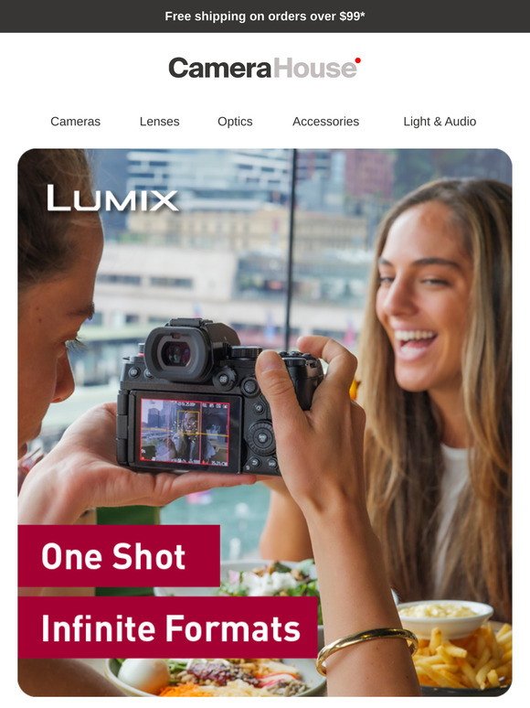 One Shot. Infinite Formats | Explore LUMIX Open Gate.