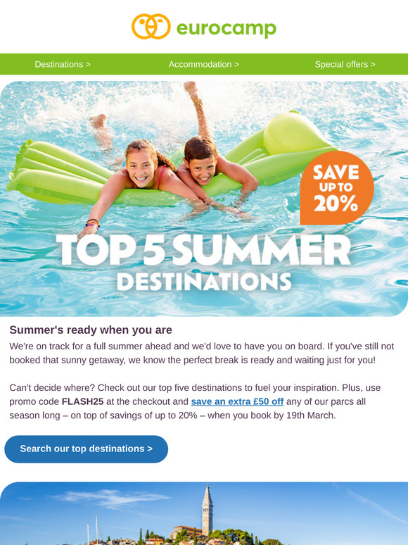 Summer’s coming - don’t get left behind