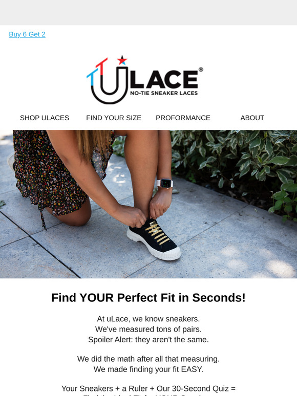 What uLaces Fit YOUR Sneakers Best?