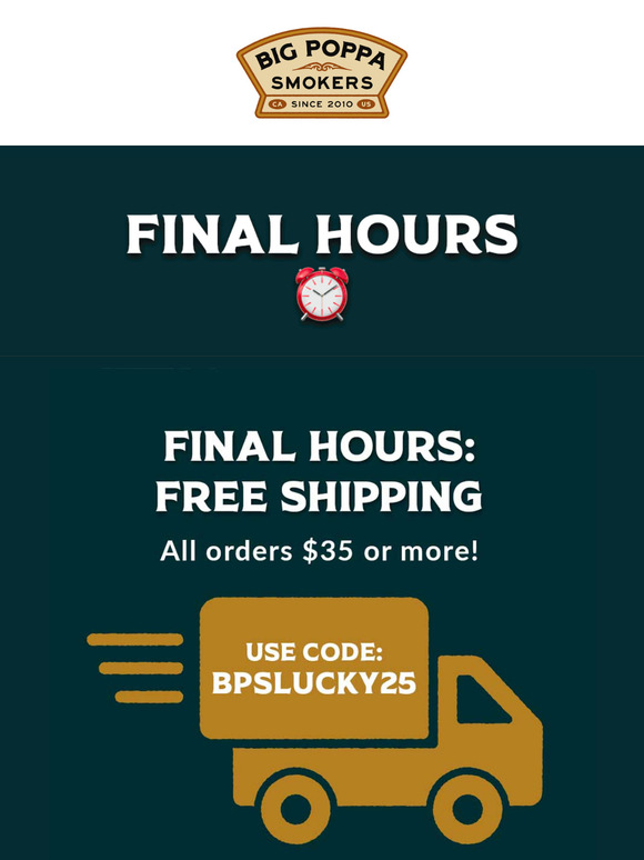 Last Chance! 🍀 Free Shipping for St. Patrick’s Day Ends Soon!*