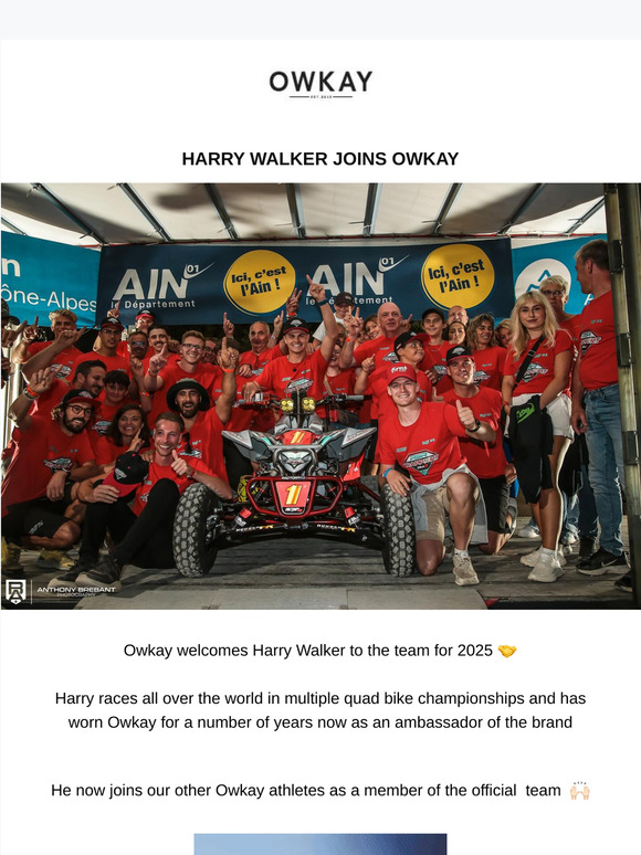 New Owkay Athlete ✊ Harry Walker