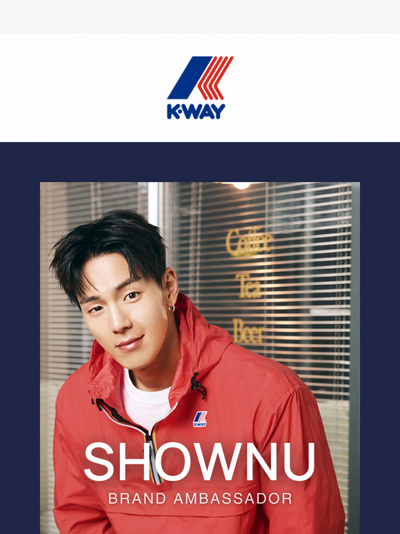 Shownu K-Way Brand Ambassador