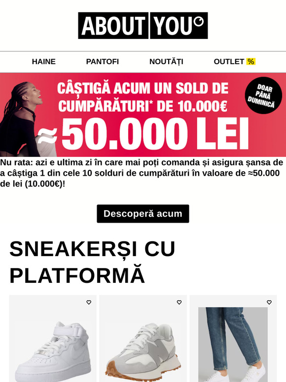 Noii tăi sneakerși preferați
