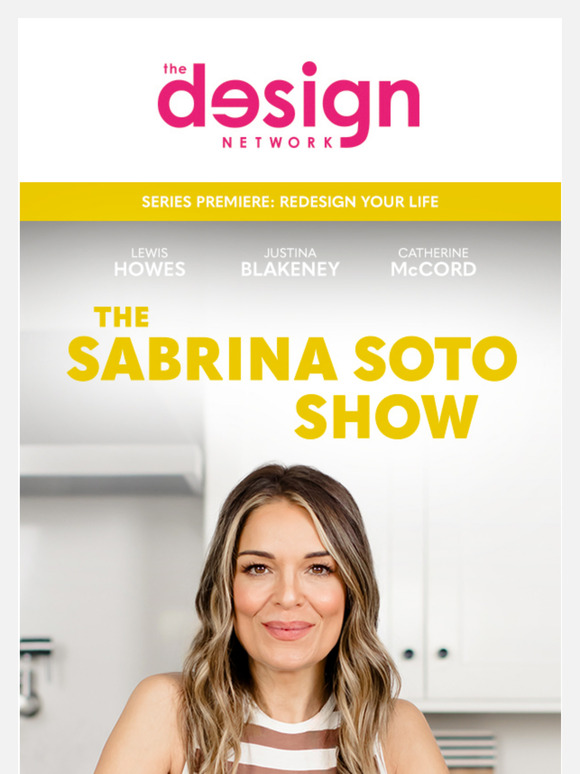 SERIES PREMIERE: Redesign Your Life with "The Sabrina Soto Show"