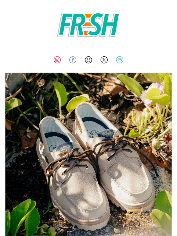 40% Off Spring Break "Sperry X Fresh Rags" Sale