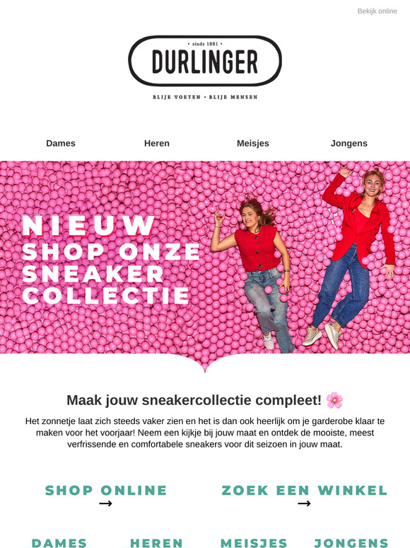 Maak jouw sneakercollectie compleet!🌸