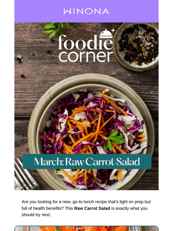 Little prep, but lots of flavor! 🥕