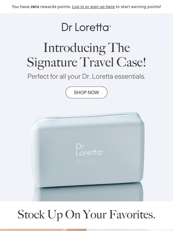 JUST IN: Signature Travel Case