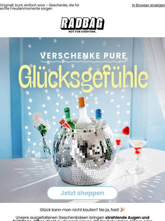 Glücksgefühle zum Verschenken ✨